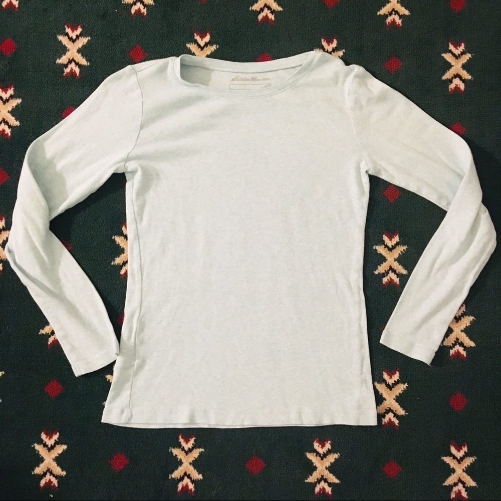 Icy blue Eddie Bauer longsleeve